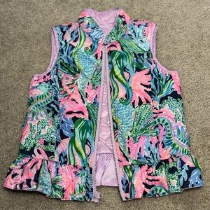 LIKE NEW Girls Melanie Reversible Vest